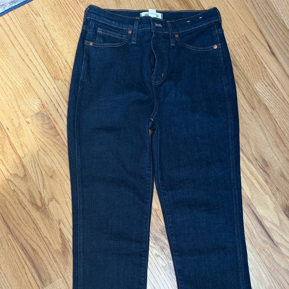 Madewell Women's Straight Leg Jeans - Dark Indigo